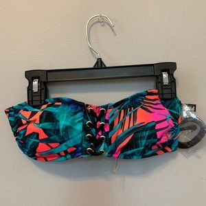 Bandeau swim top